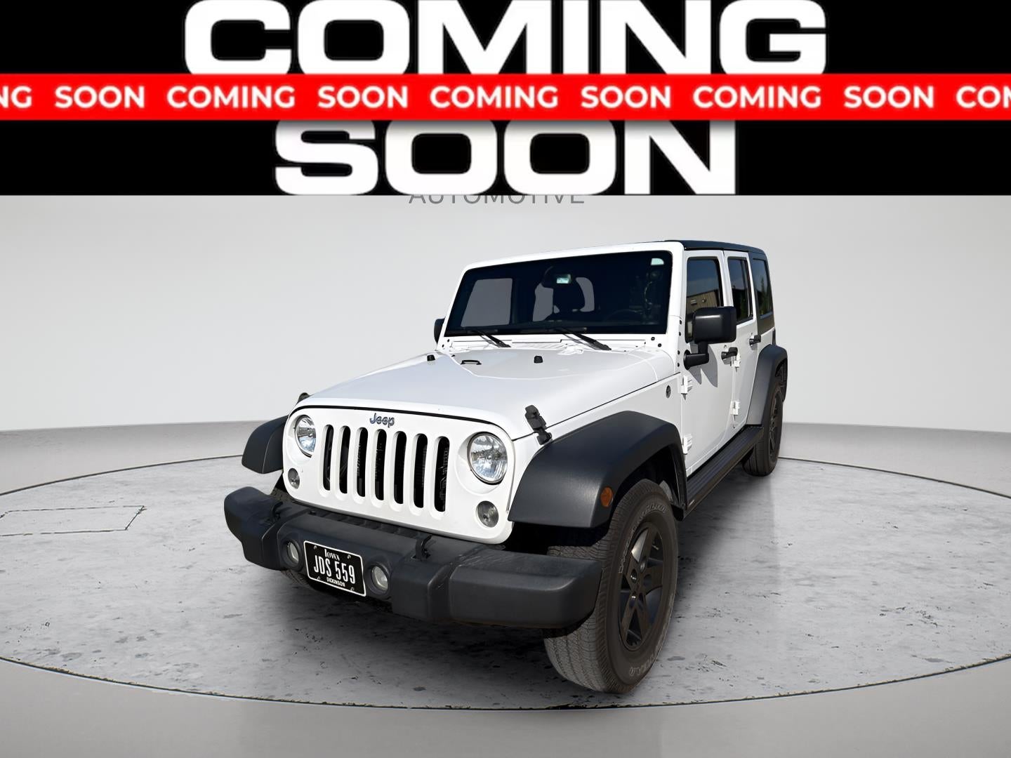 2018 Jeep Wrangler Jk Unlimited Sport S