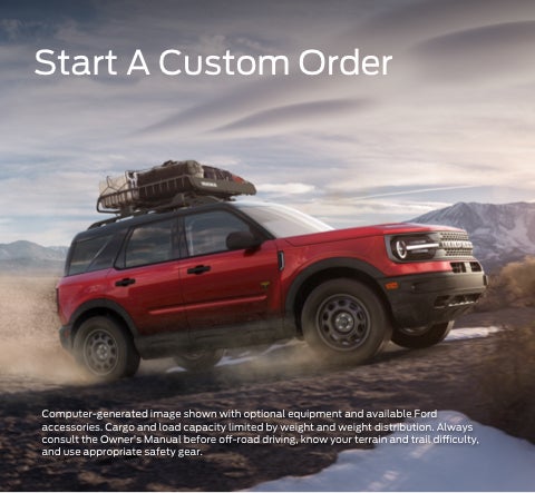 Start a custom order | Spirit Lake Ford in Spirit Lake IA